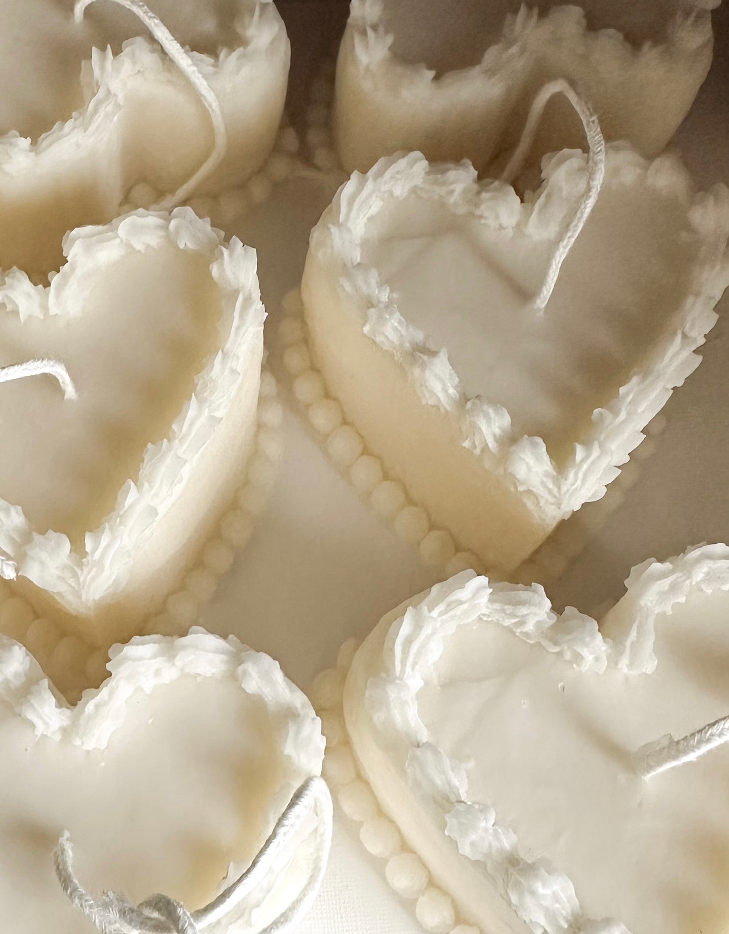 Heart Cake Candle