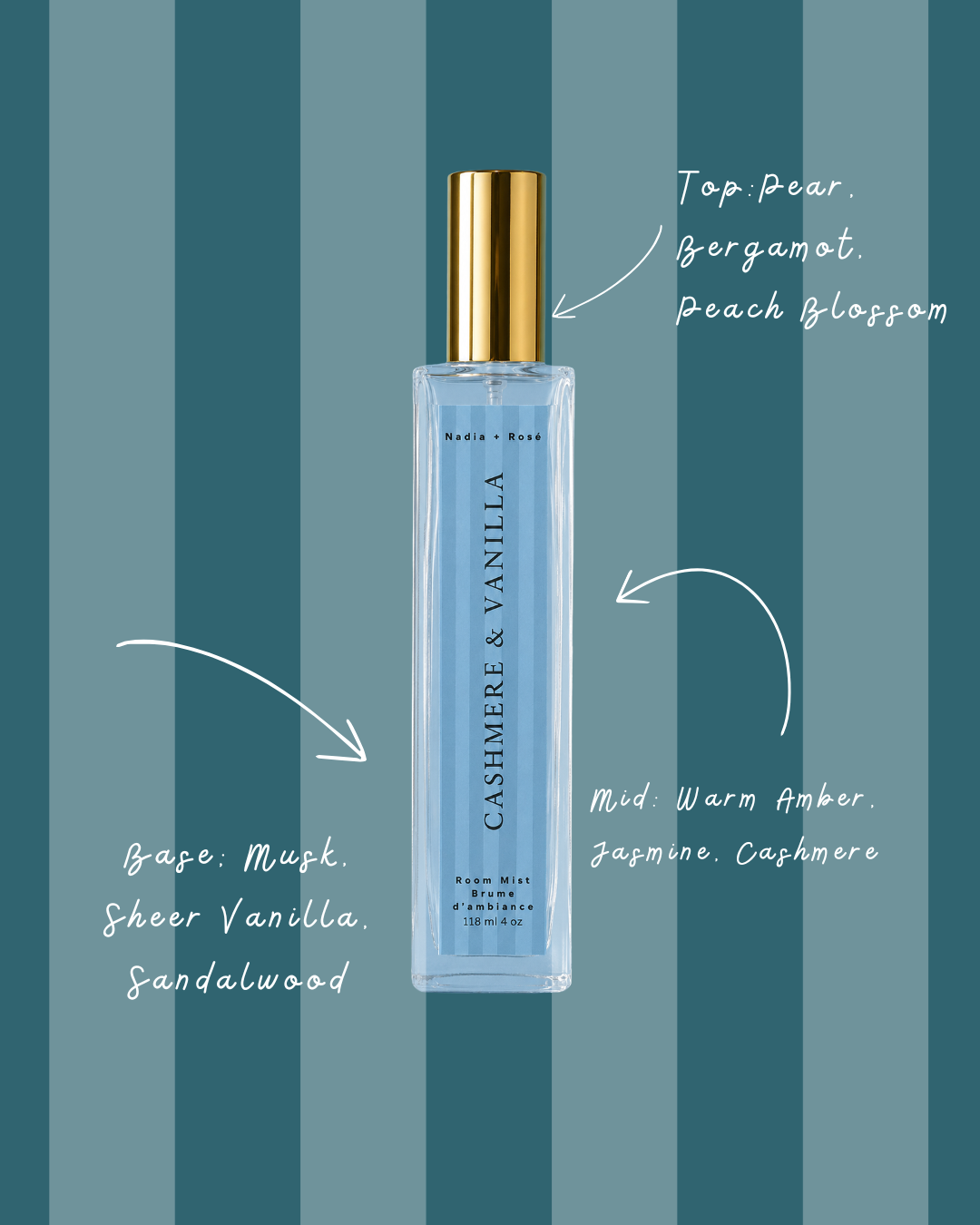 Cashmere & Vanilla Room Spray