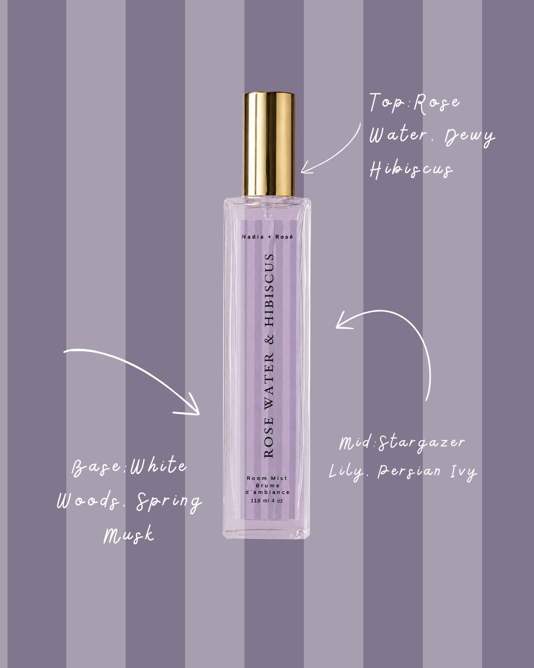 Rose Water & Hibiscus Room Spray