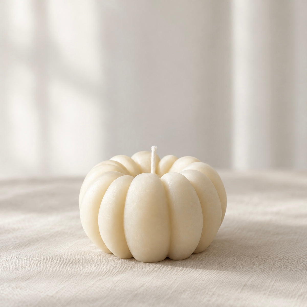 Pumpkin Sculptural Candle